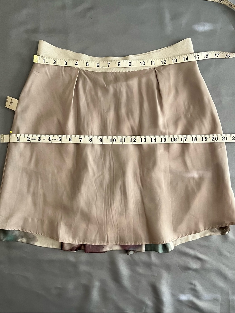 Cluny - Silk Mini Skirt - M - Picture 14 of 14
